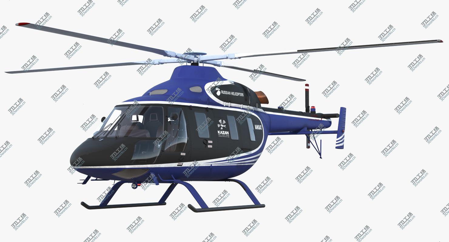 images/goods_img/2021040162/3D Light Helicopter Kazan Ansat/2.jpg